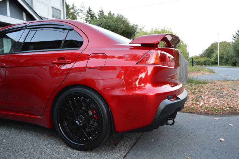 Move Over Racing Evo X Rear Tow Hook Mount Move Over Racing