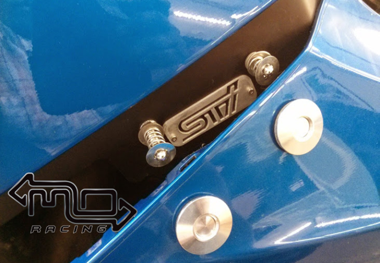 0814 GR/GV STi and WRX Quick Release Bumper Kit Billet Move Over