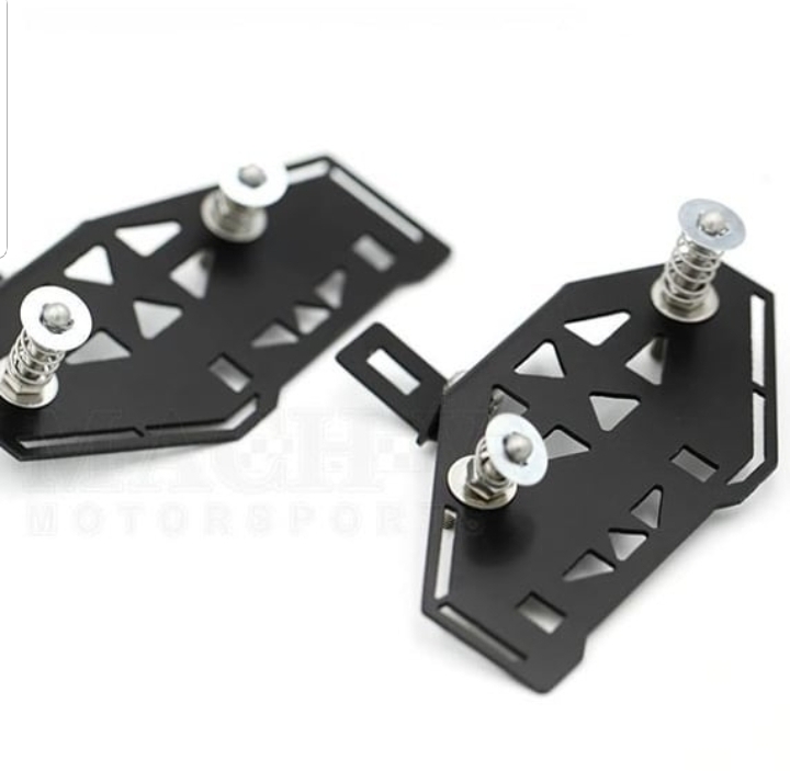 thumbnail image 2 of Xotic Tech Black JDMXPERT Quick Release Fasteners Kit – Front Bumper Fender Lids – For Subaru – Aluminum, SortaFlush Style 2 of 4